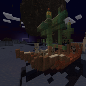 minecraft ship in a sunless sea